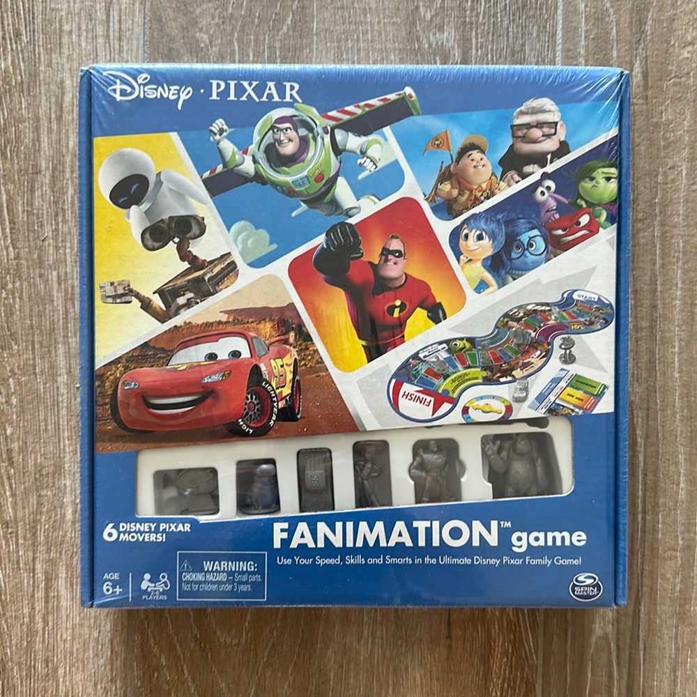 Disney Pixar Fanimation Game, Brand New
